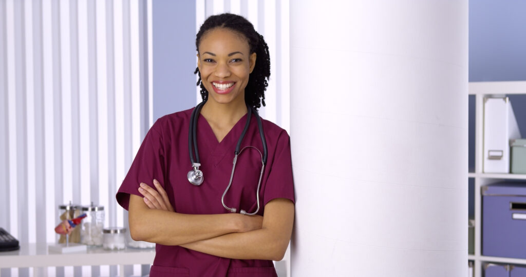 Insurance and self pay - African American Doctor